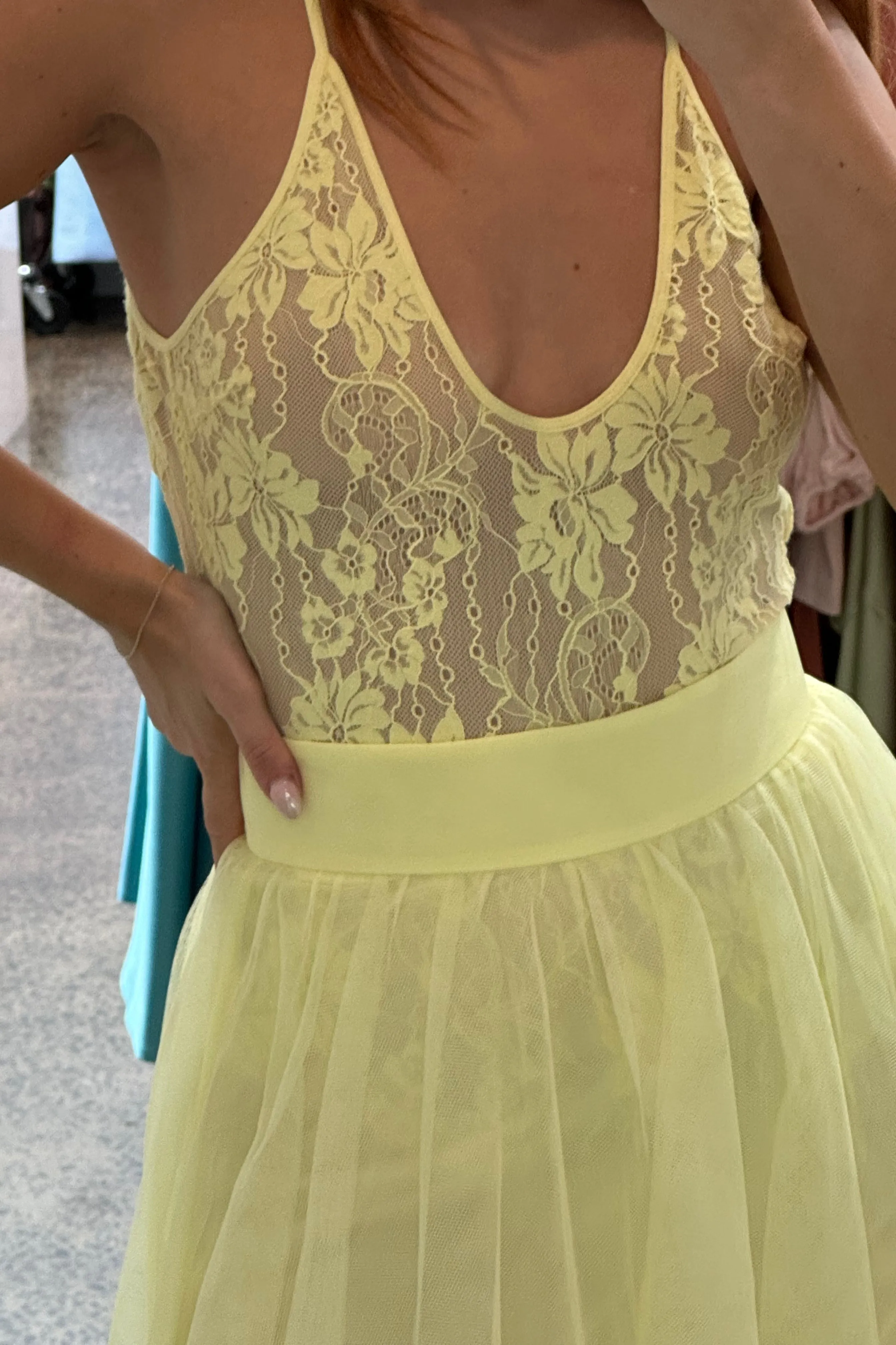 Zimmermann Tulle Skirt - Lemon